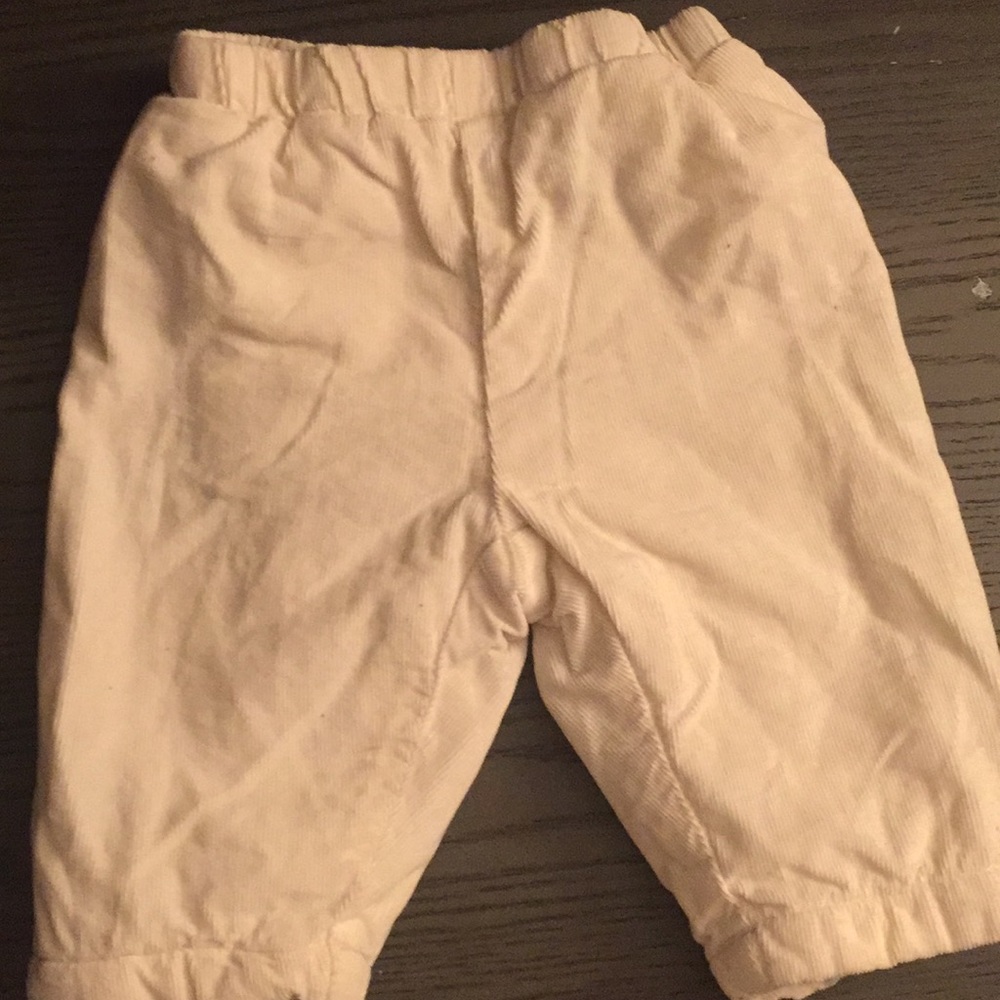 Baby Gap 0-3 month fluffy corduroy pants
